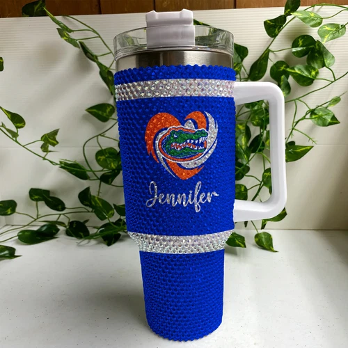 Florida Gators - 40oz Bling Tumbler