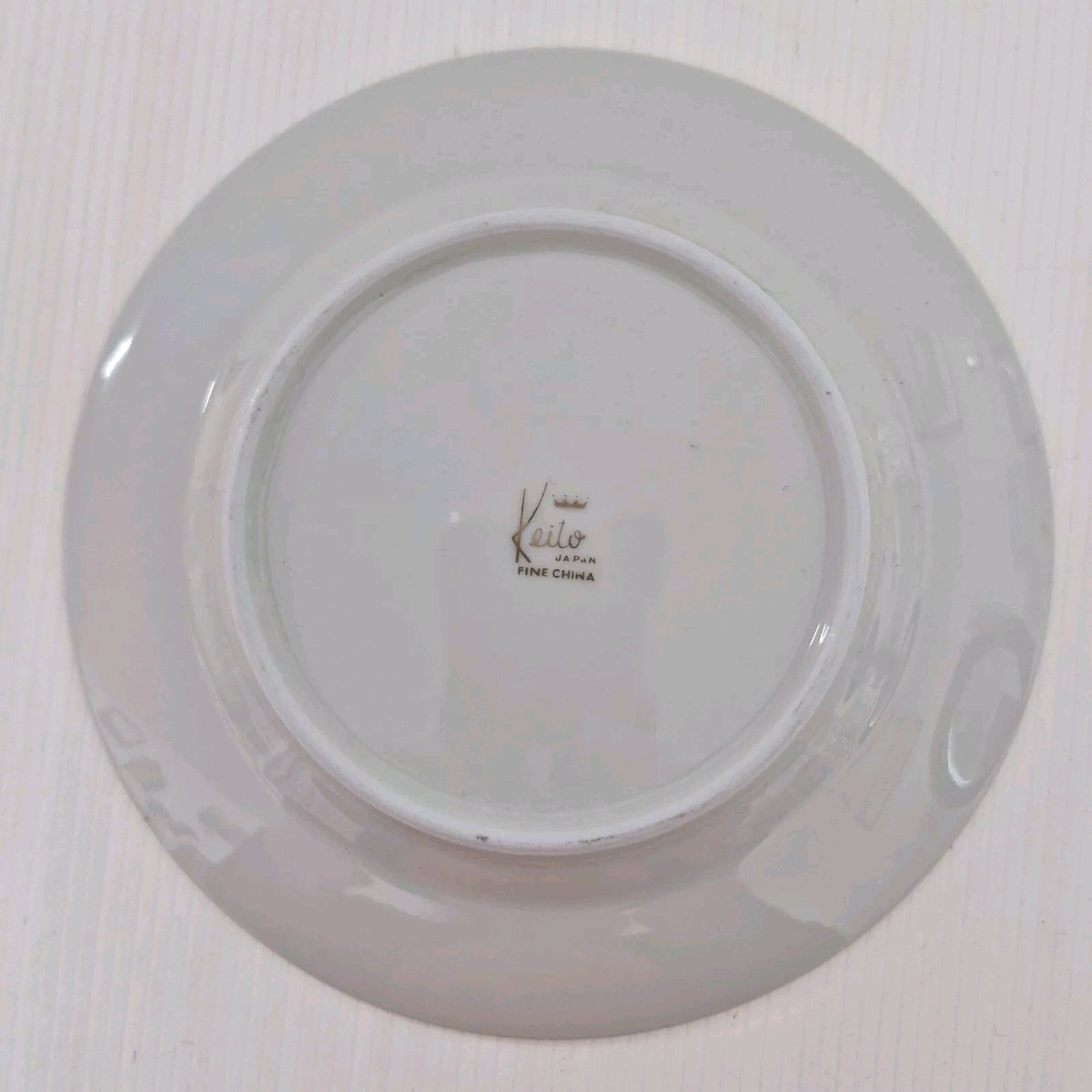 Keito Japan Fine China Small Plate Gold Patterned Bird | eBay