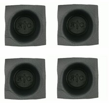 2 Pairs VXT60 Universal 6" Black Round Foam Large Frame Audio Speaker Baffles