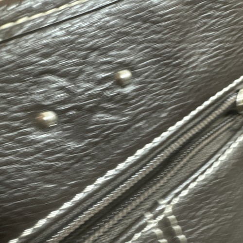 Stone Mountain leather patchwork crossbody bag 8” X 8” Used - Picture 4 of 9