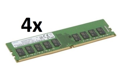 4x 16GB 64GB DDR4 ECC RAM UDIMM 2666MHz f. Supermicro X11SDW-16C