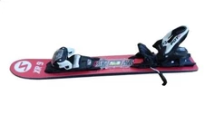 Red Stalmach XR9 Foot Skis with Marker Step In Ski Bindings