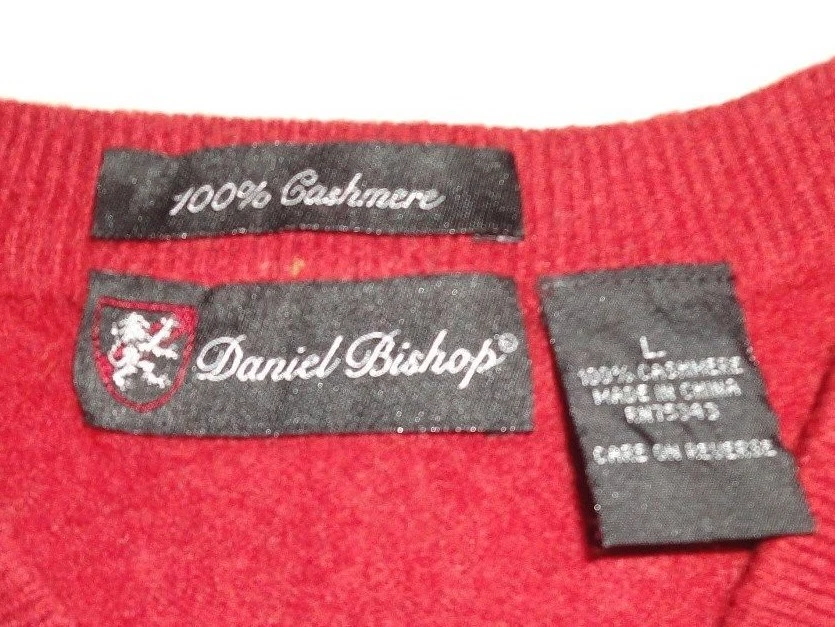Suéter de cachemir Daniel Bishop talla grande usado para mujer en excelente estado Foto 3 de 3