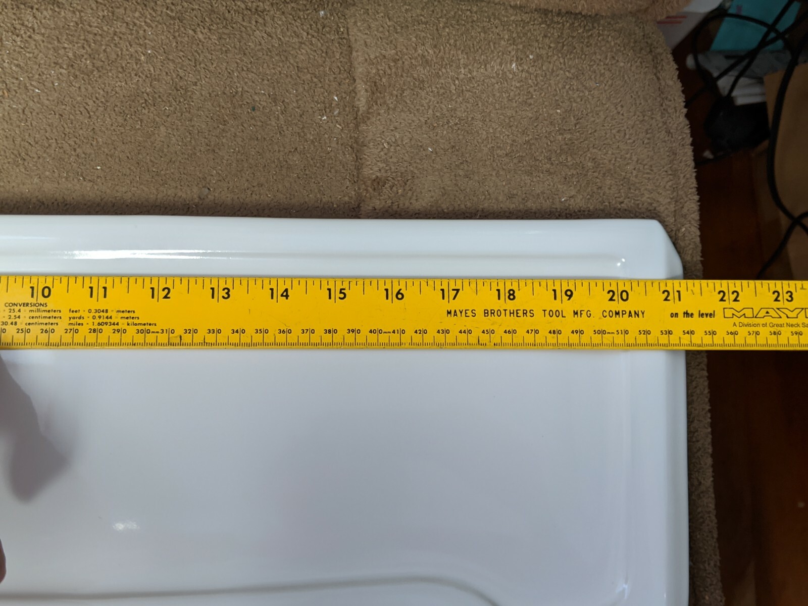 BRIGGS 06031958 (Old Style) Toilet Tank Lid WHITE eBay