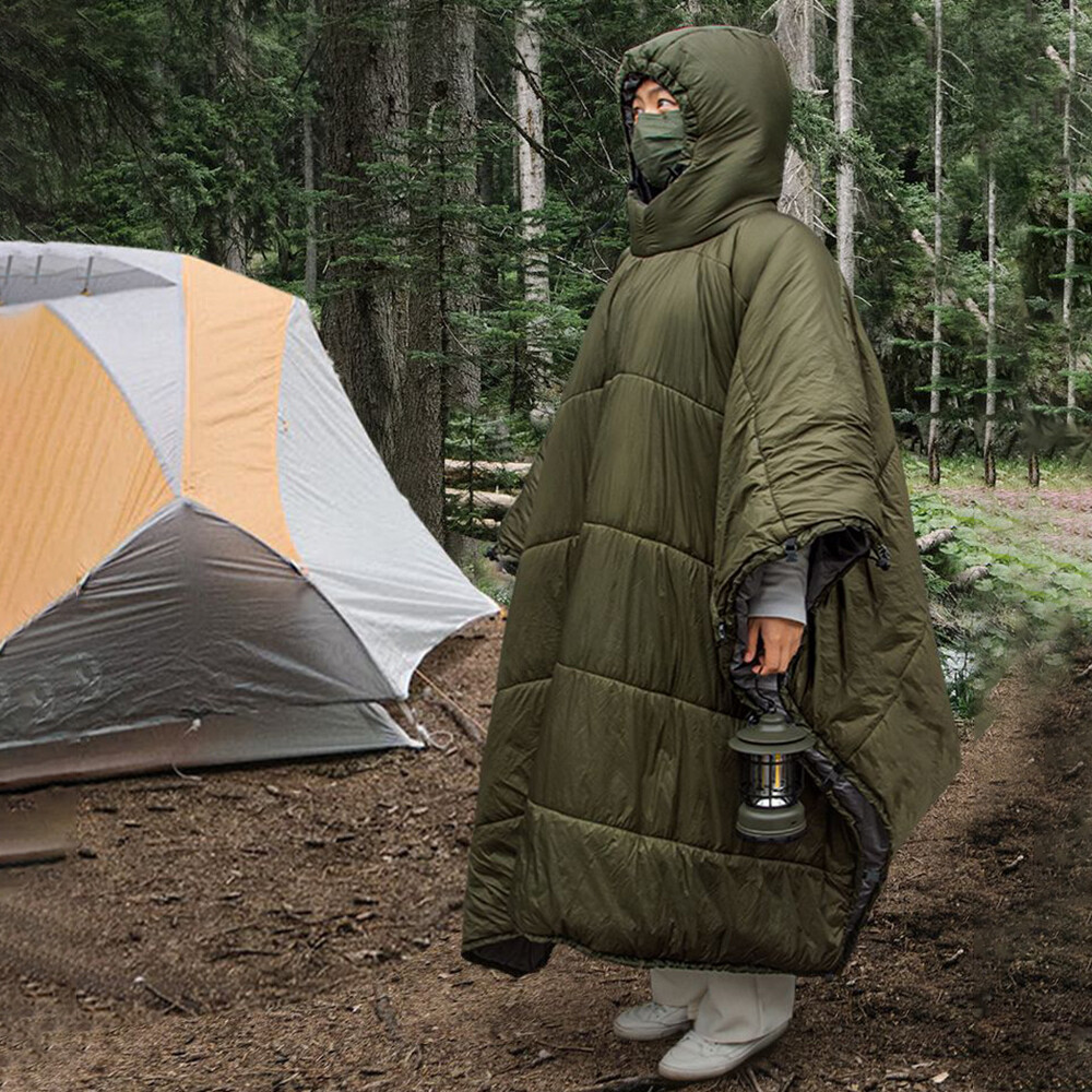 Multifunctional Hammock Underquilt Winter Warm Hammock Under Blanket Poncho  G0Z3 | eBay