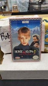 CIB HOME ALONE 2 LOST IN NEW YORK NINTENDO NES VIDEO GAME COMPLETE W/ PROTECTOR