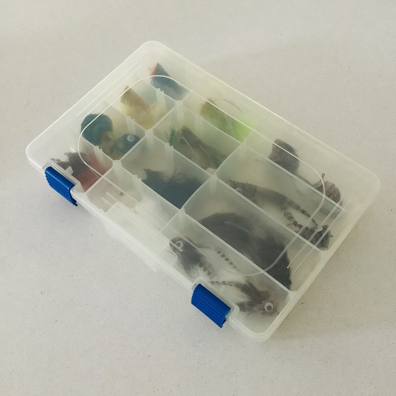 Bulk Lot Fly Fishing Flies, Bass Bugs, Poppers, Woolly Buggers With Tackle Box - Image 2