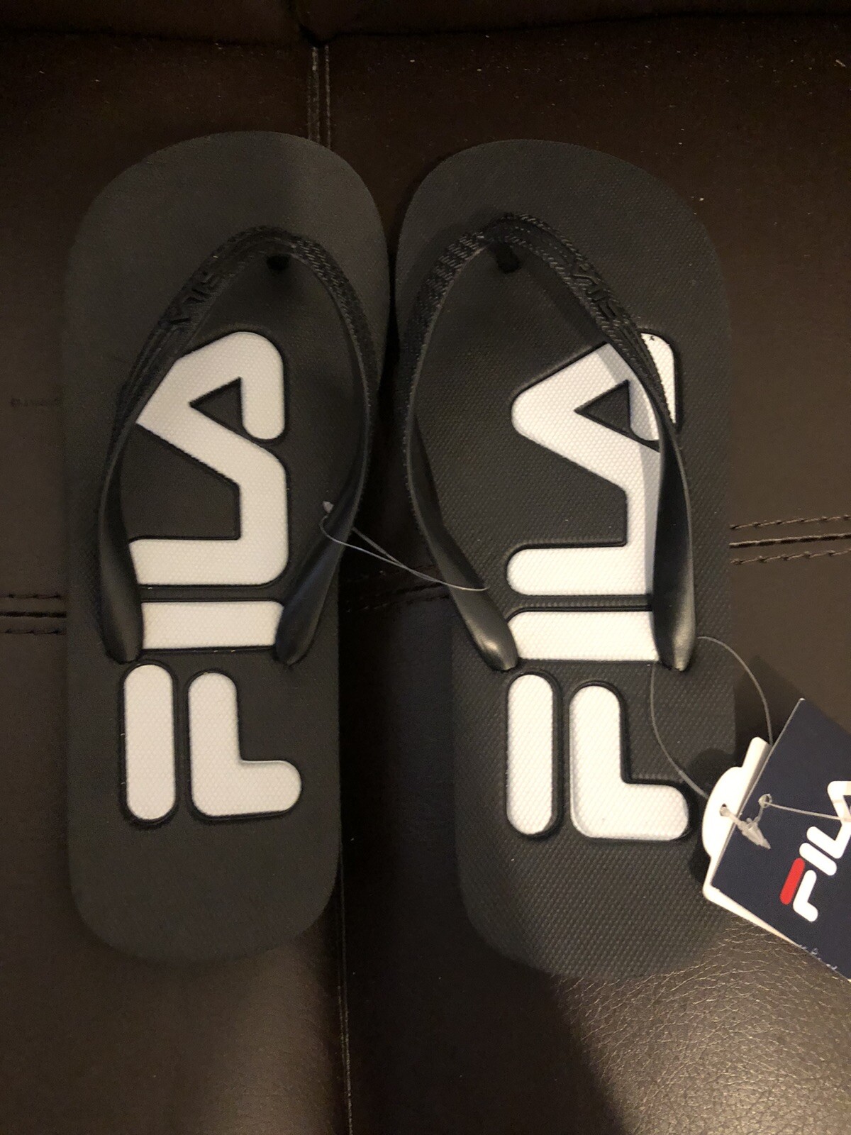 Pantofole infradito Fila Toe Post Flops Piscina Spiaggia Perizoma Sandali UK 3 EU 36