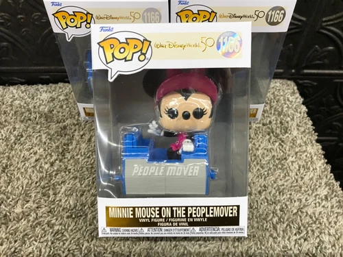 Funko Pop! Walt Disney World 50th Anniversary Minnie Mouse Peoplemover #1166