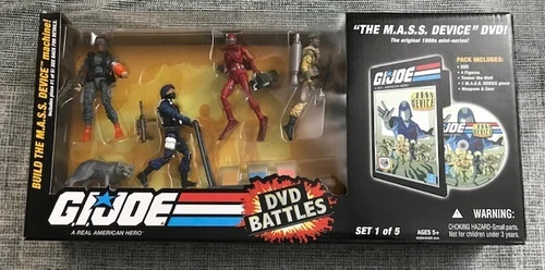 GI Joe DVD Battles "The MASS Device" Build The Mass Device Set 1 Of 5 No DVD