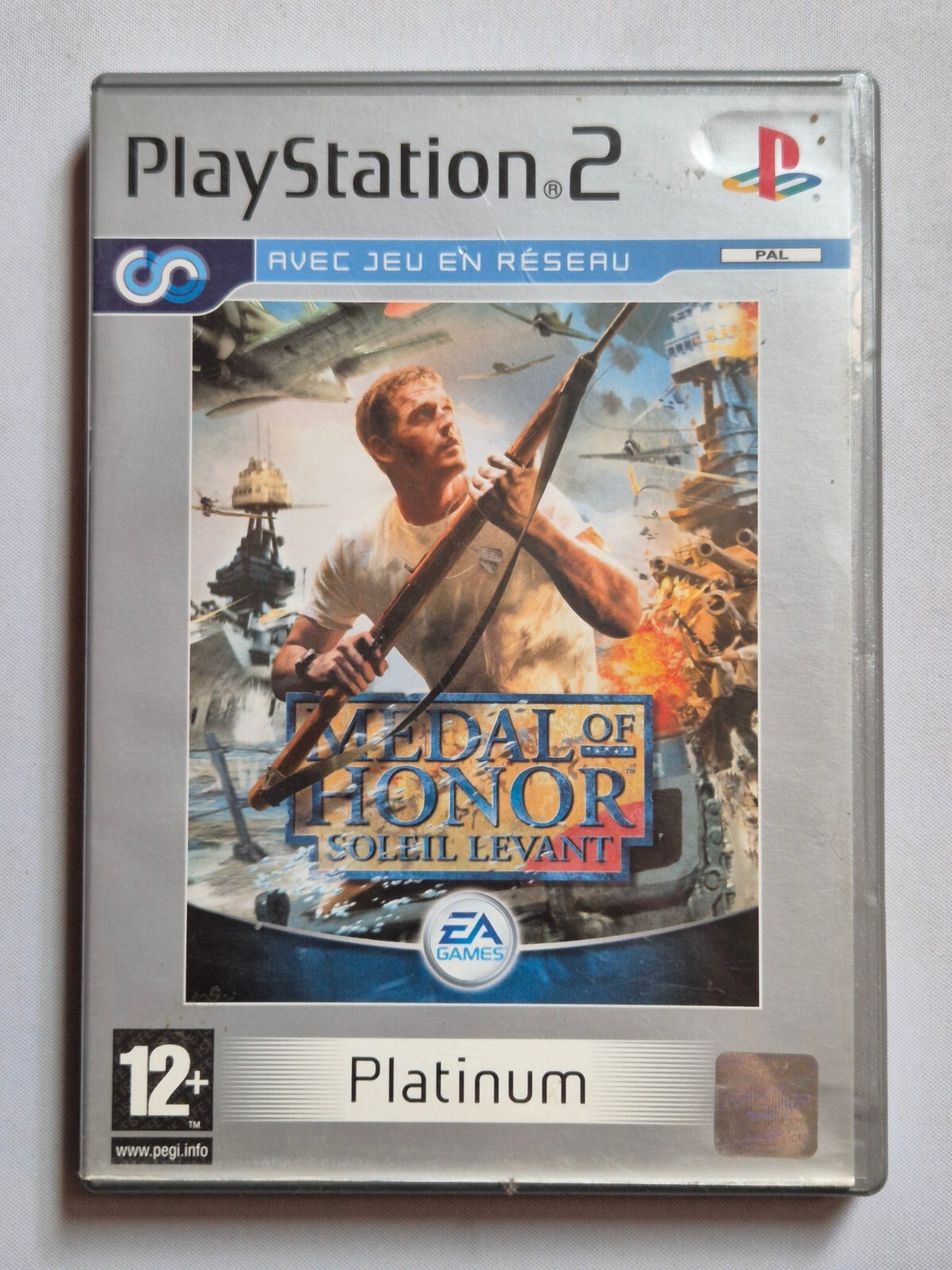 Jeu Sony PlayStation 2 Medal of Honor Soleil Levant Platinum avec notice PS2 PAL