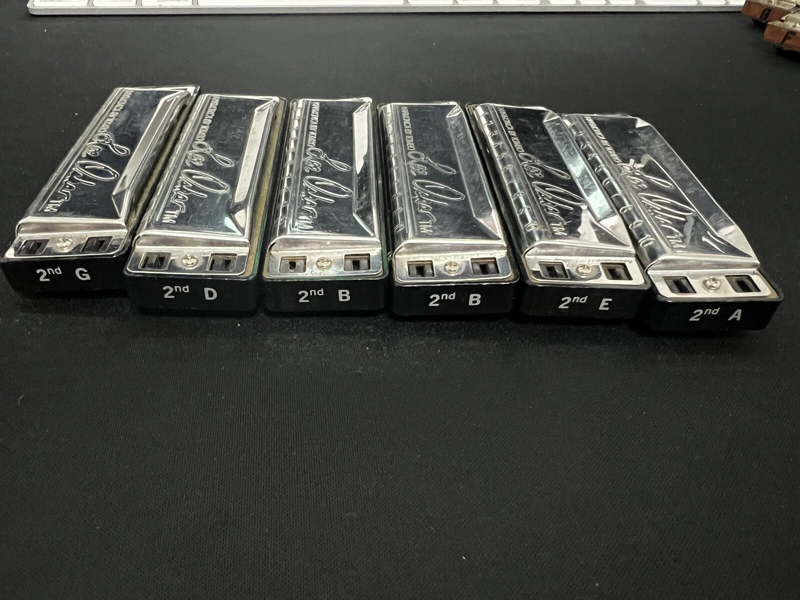 8 pc Harmonica Set Lee OSKAR & HOHNER Blues Harp AEDGEBE eBay
