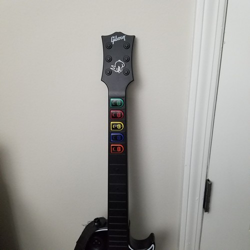 PS3 Les Paul Wireless Guitar Hero Controller Strap PlayStation 3 - NO DONGLE - Picture 3 of 5