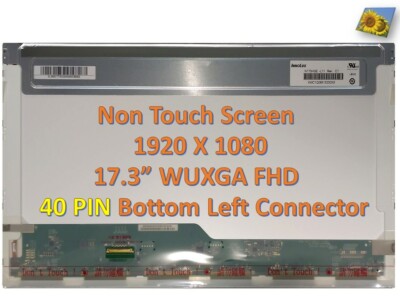 NEW 17.3'' WUXGA LAPTOP LED LCD SCREEN FOR DELL PRECISION M6600 H8D3K