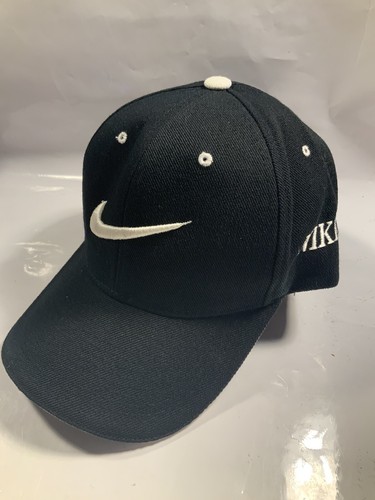 Vintage Nike Bootleg Hat Black Swoosh 