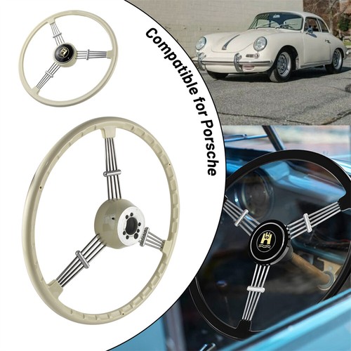 Retro Classic Car Modified Lenkrad 400mm für Porsche 356 356A/B/C 1950-1966 - Picture 5 of 10