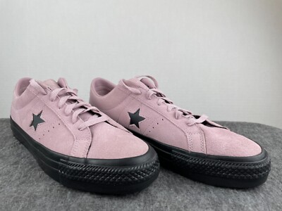 Converse One Star Pro Violet & Black Suede Skate Shoes  display picture 1