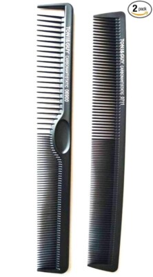 Toni&Guy Professional Carbon Antistatic Comb (Black) (Pack of 2)