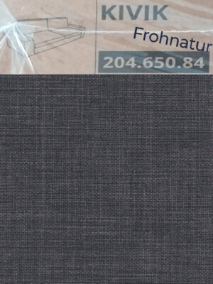 IKEA KIVIK Bezug 3er Sofa Skiftebo dunkelgrau 204.650.84 NEU OVP Wechselbezug