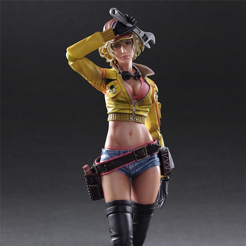 Final Fantasy XV Cindy Aurum アクションフィギュア Final Fantasy XV Cindy Aurum Action Figure Collection Model
