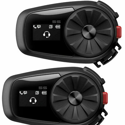 Sena 5s Dual Doppelset Motorrad-Kommunikation Fahrer Beifahrer Nachfolger SMH5