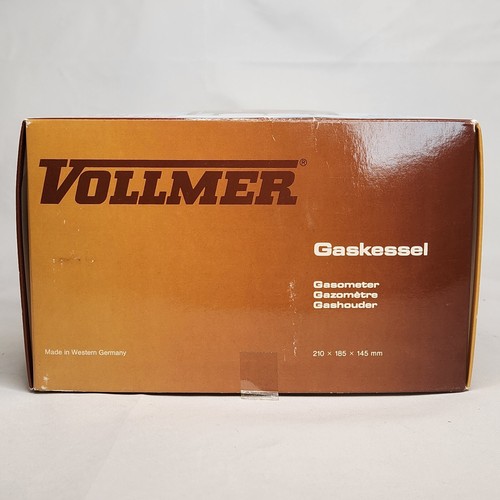 Vintage HO Vollmer Gaskessel Gasometer 5725 New Open Box Unassembled Complete - Picture 6 of 13