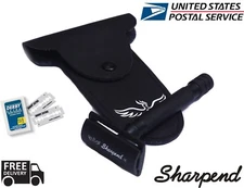 Sharpend Men’s Traditional Classic Double Edge Shaving Safety Razor + 10 Blades 