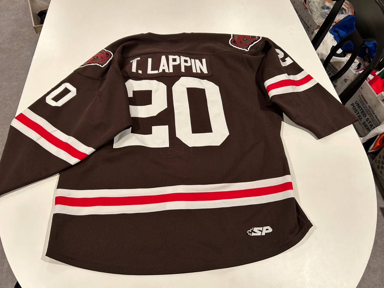 original c 20172018 TIM LAPPIN BROWN UNIVERSITY college hockey GAME