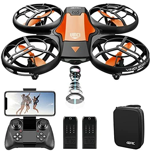 4DRC V8 Mini Drone With 720P HD Camera For Kids FPV 2.4G WiFi Upgraded