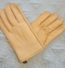 MAZZOLENI Loro Piana shop gloves guanti Deerskin cashmere lining HANDMADE Italy