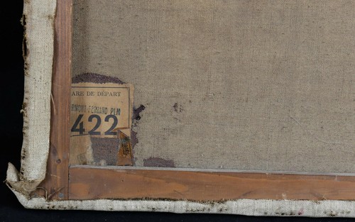 Ecole Française Début XXe Vue présumée du Château des Ducs de Duras Bordeaux - Photo 2/7