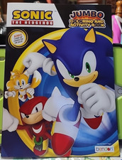 Sonic Coloring Book for Kids, 80 Detailed Pages, The Hedgehog Video Game