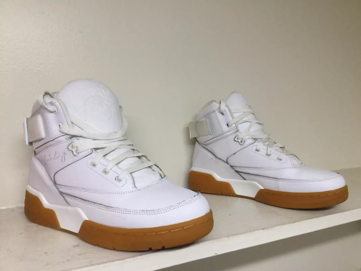 Ewing Patrick Ewing Hi 33 White Shoe With Box Size 10.5