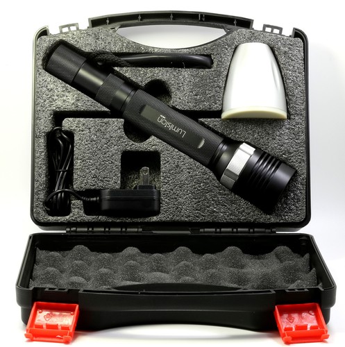 Lumision CREE XPG-R5 x3 LED Diving Flash Light Wireless Charge 100M Water Proof - Picture 2 of 12
