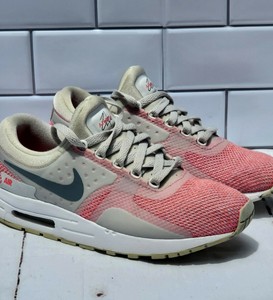 Nike Air Max Zero SE (GS) Platinum Hot Punch White/Grey Size 7Y Or Women's  8.5 | eBay