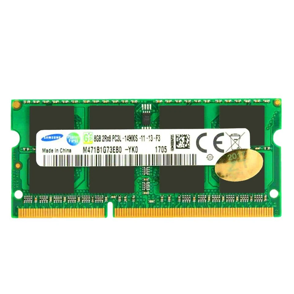 Samsung 32GB 16GB 8GB DDR3L 1866 1867MHz PC3L-14900S 204Pin SODIMM Laptop Memory - Image 4 of 4