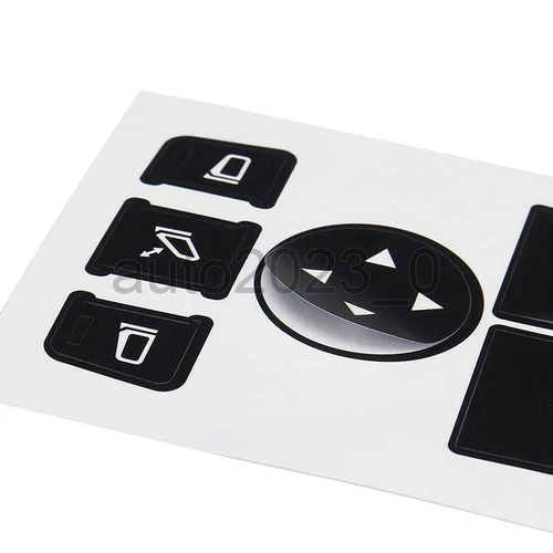 Button Repair Kit Window Switch Sticker For 2010-14 Mercedes Benz ML350 A B E350 - Foto 4 di 10