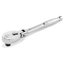 Powerbuilt 1/4 Inch Drive 72 Tooth Sealed Head Flex Ratchet - 6-1/4 Inches Long