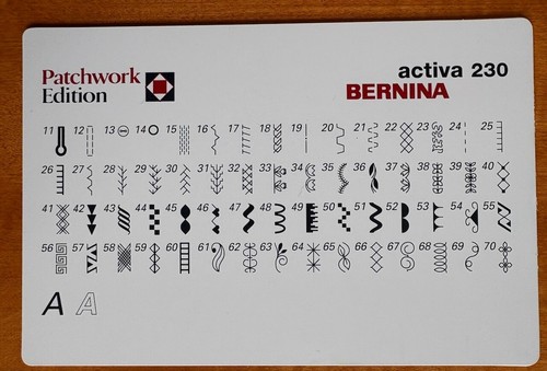 Bernina Activa 230 Sewing machine Patchwork Edition - All accessories-Serviced! - Picture 14 of 23