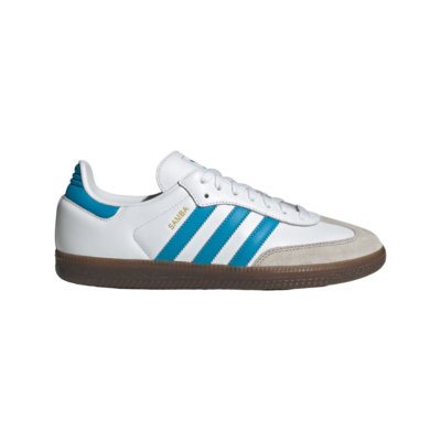 SIZE 7.5 | adidas Samba OG 'White Shock Cyan' | JR0612 | eBay