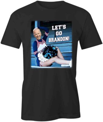 Lets Go Brandon Cheer TShirt Tee Short-Sleeved Cotton CLOTHING BIDEN S1BCA859