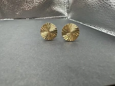 Dolan & Bullock Cufflink Set Gold Filled Round  1/20 14K G.F. Correct D&B
