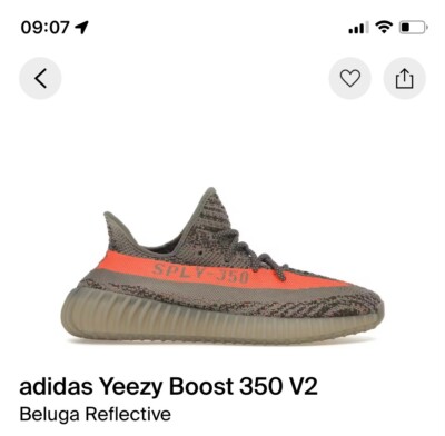 Size 11.5 - adidas Yeezy Boost 350 V2 Low Beluga Reflective