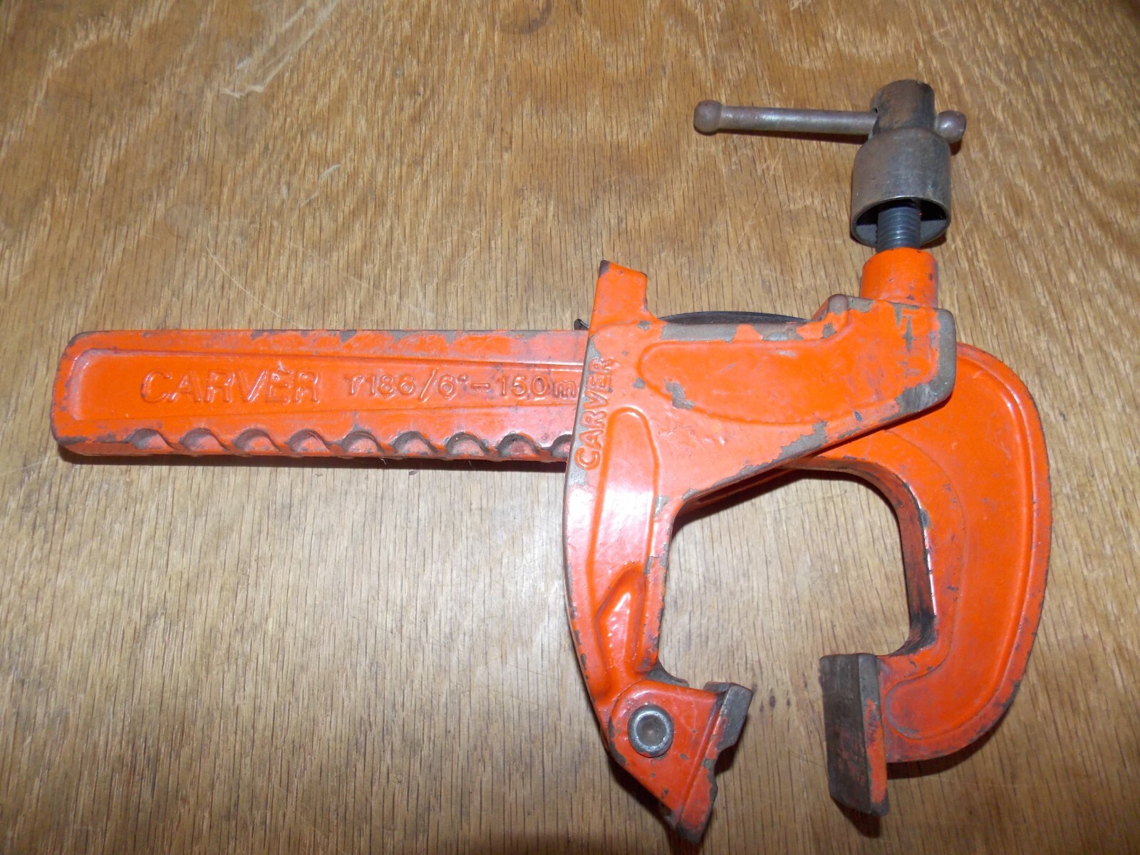 Carver Clamp T 186/6" HEAVY DUTY Welding/Wood Clamp Very Clean ENGLAND