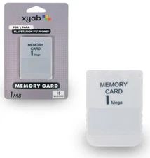 1MB Memory Card for Sony PlayStation 1 / PSOne -XYAB