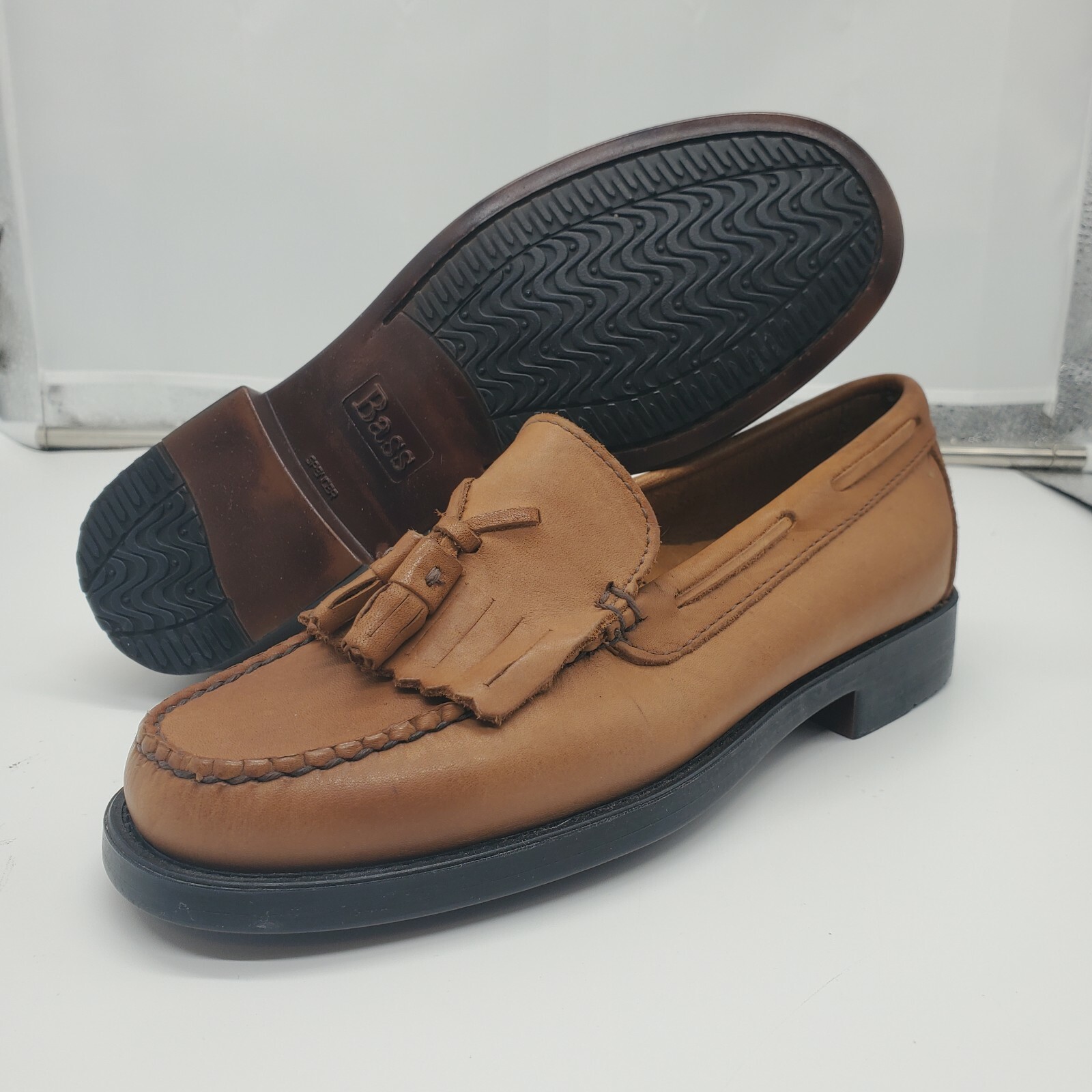 Bass weejuns Marietta tassel loafers womens sz 5 M Gem