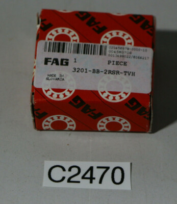 FAG Angular Contact Ball Bearing 12x32x15.9mm 3201-BB-2RSR-TVH (C2470-R55)