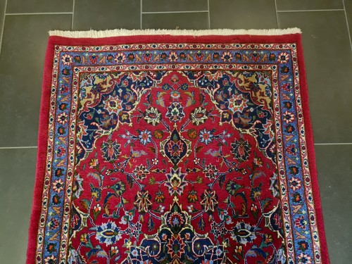 Feiner Königlicher Handgeknüpfter Perser Teppich Keshan Orientteppich 210x107cm - Bild 6 von 24
