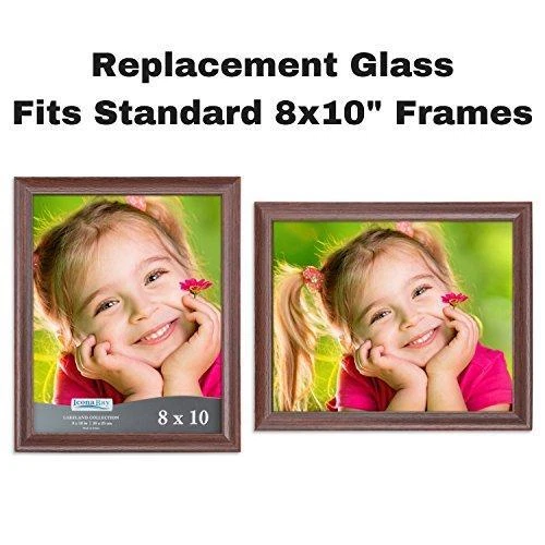 Repuesto de vidrio reforzado térmicamente Icona Bay 8x10 para marco de fotos (8 x 10, 2 Foto 3 de 4