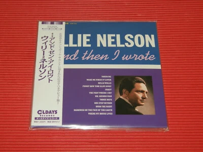 4BT WILLIE NELSON …and Then I Wrote w/ Bonus Track JAPAN MINI LP CD - Image 1 of 2